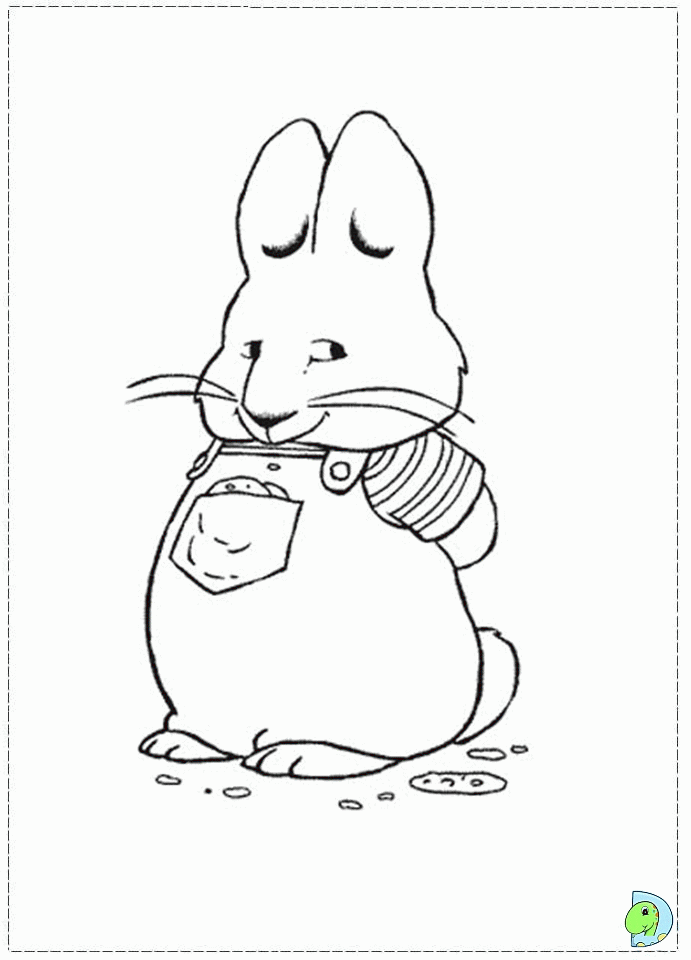 Max And Ruby To Print - Coloring Pages for Kids and for Adults