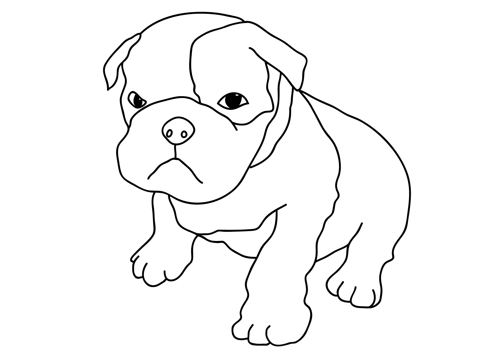 Realistic Puppy Coloring Pages Coloring Home