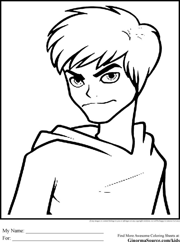 rise of the guardians coloring pages Jack Frost | Books Worth ...