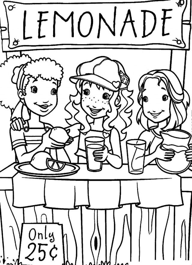 Holly Hobbie | Free Coloring Pages on Masivy World