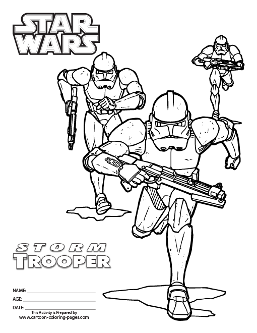 Stormtrooper Coloring Page - Coloring Home