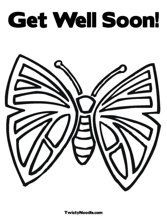Get Well Coloring Pages For Kids Coloring Home