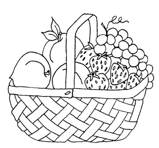 Free Coloring Pages Fruit - Coloring Home