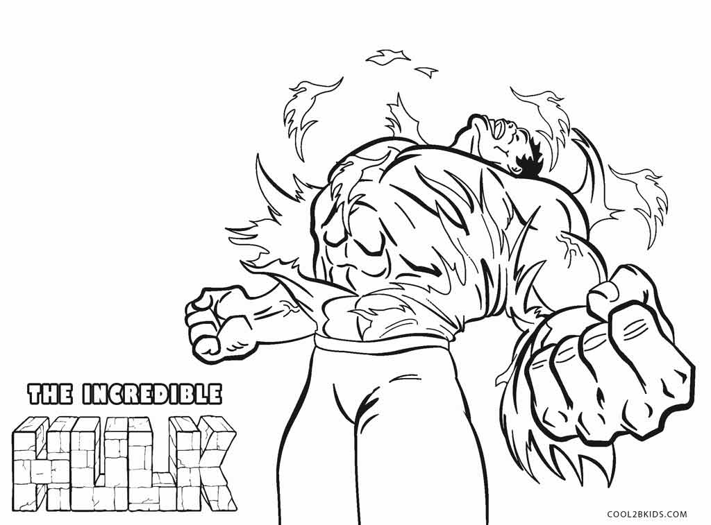 Free Printable Hulk Coloring Pages For Kids | Cool2bKids