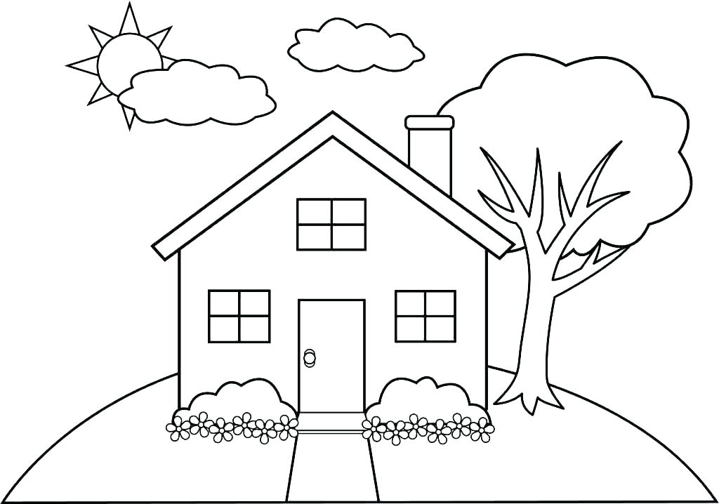 Building Coloring Pages Luxury Dog Kennel Buildings And ...