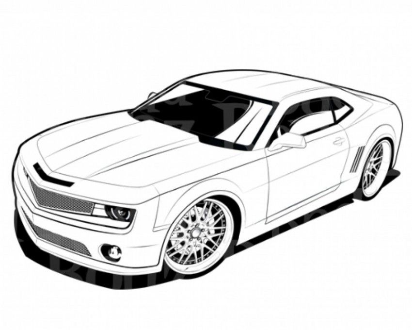 Chevy Coloring Pages Print  Coloring Home