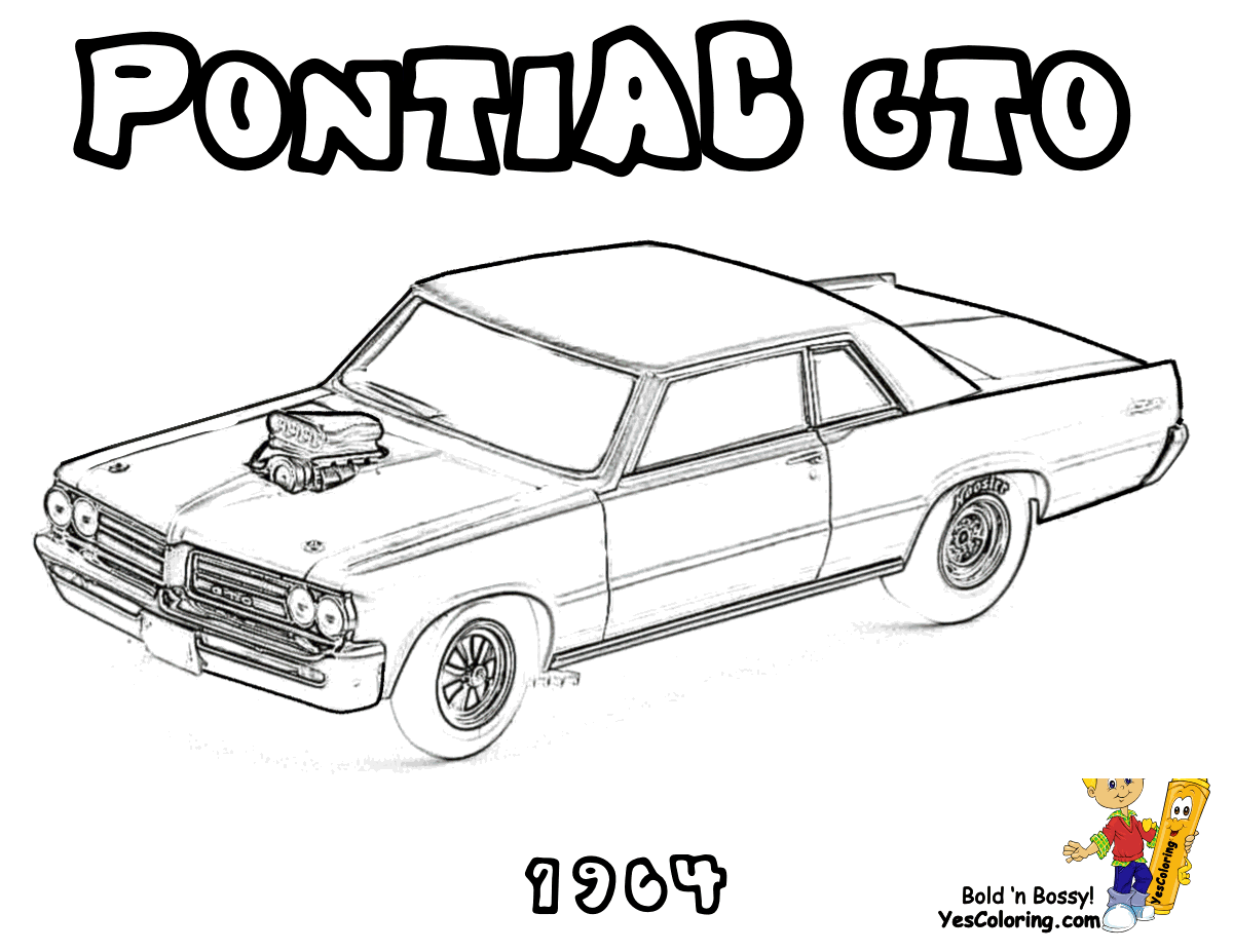 Hot Rod Coloring Pages To Print - Coloring Home