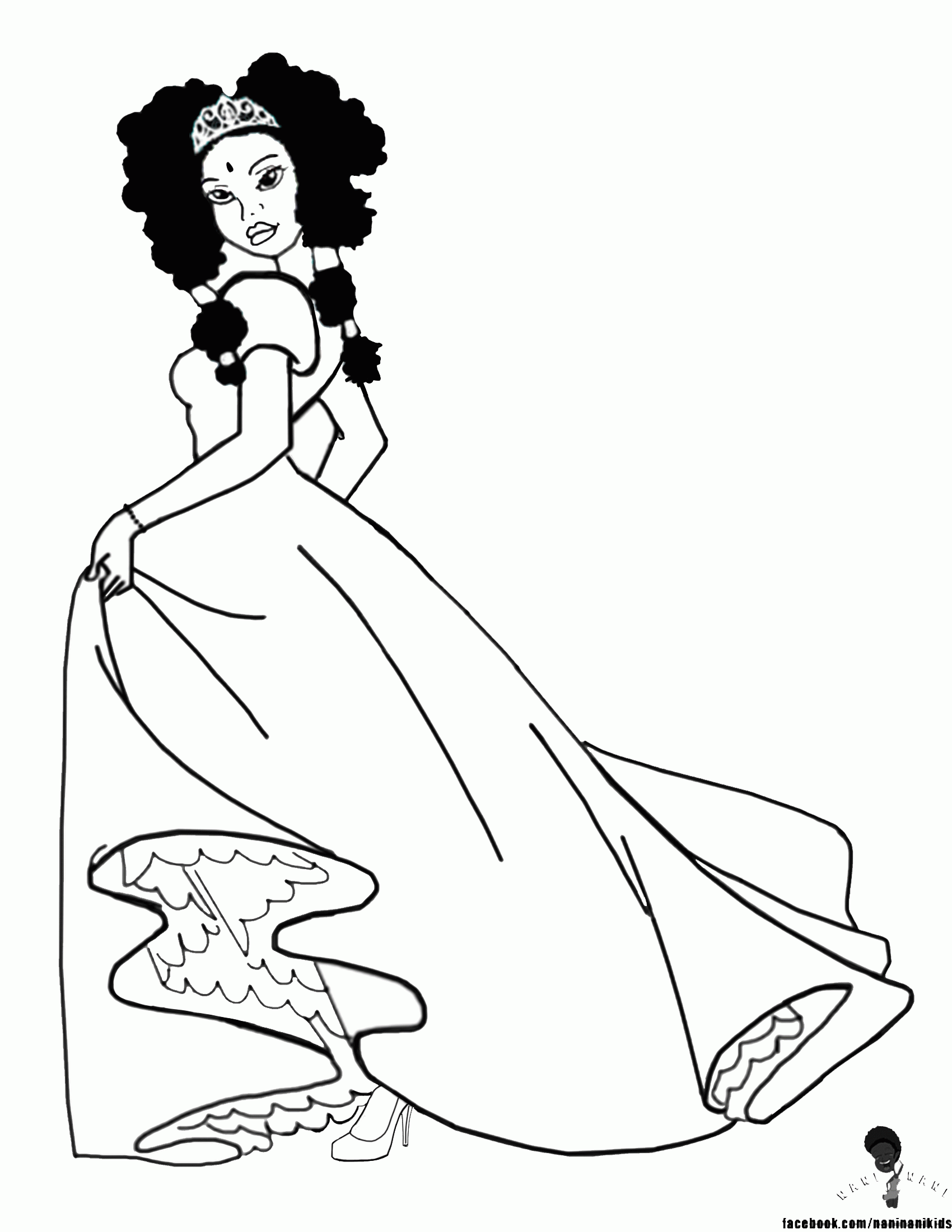 African American Dance Coloring Pages