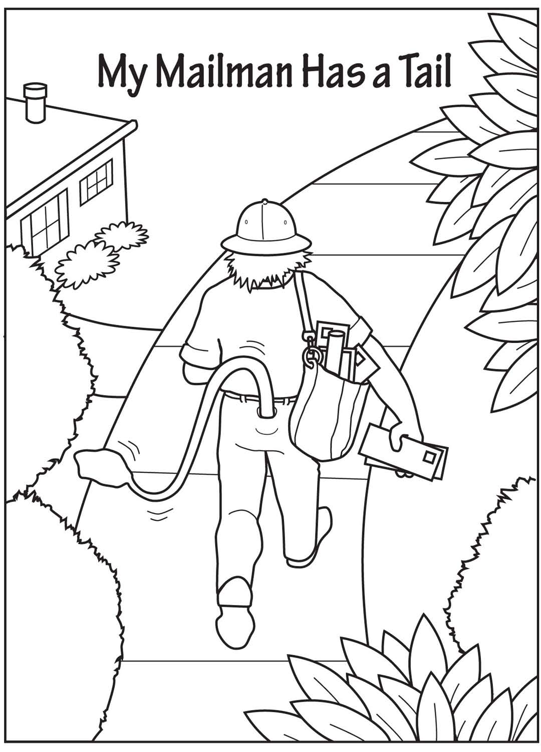mailman printable coloring pages - photo #21