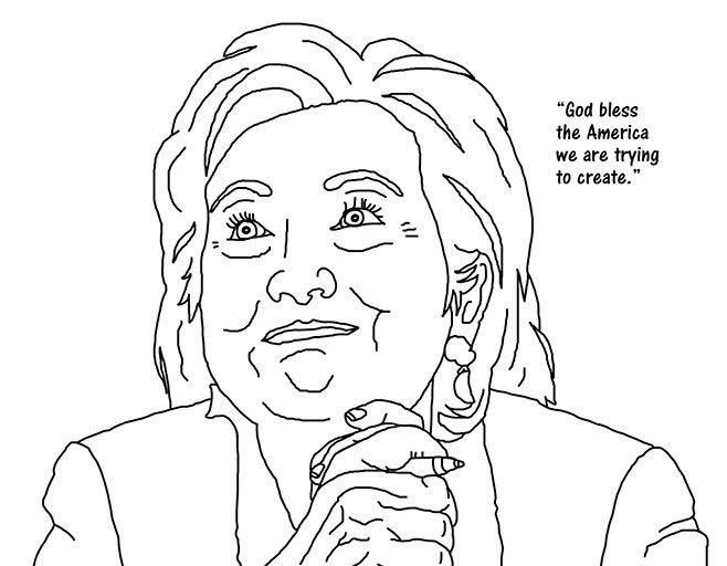 Hillary Says! Coloring Book and Calendar | Gumdrop Press