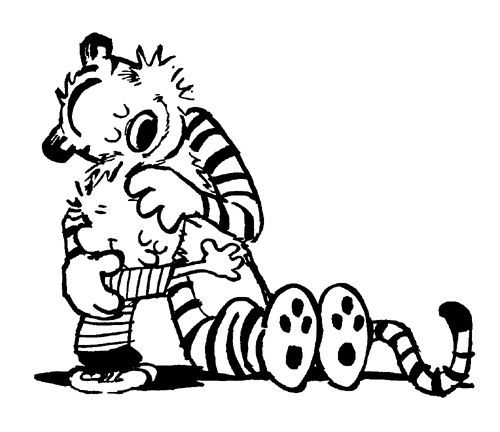 Calvin And Hobbes Coloring Page | Free Coloring Pages | Pinterest ...