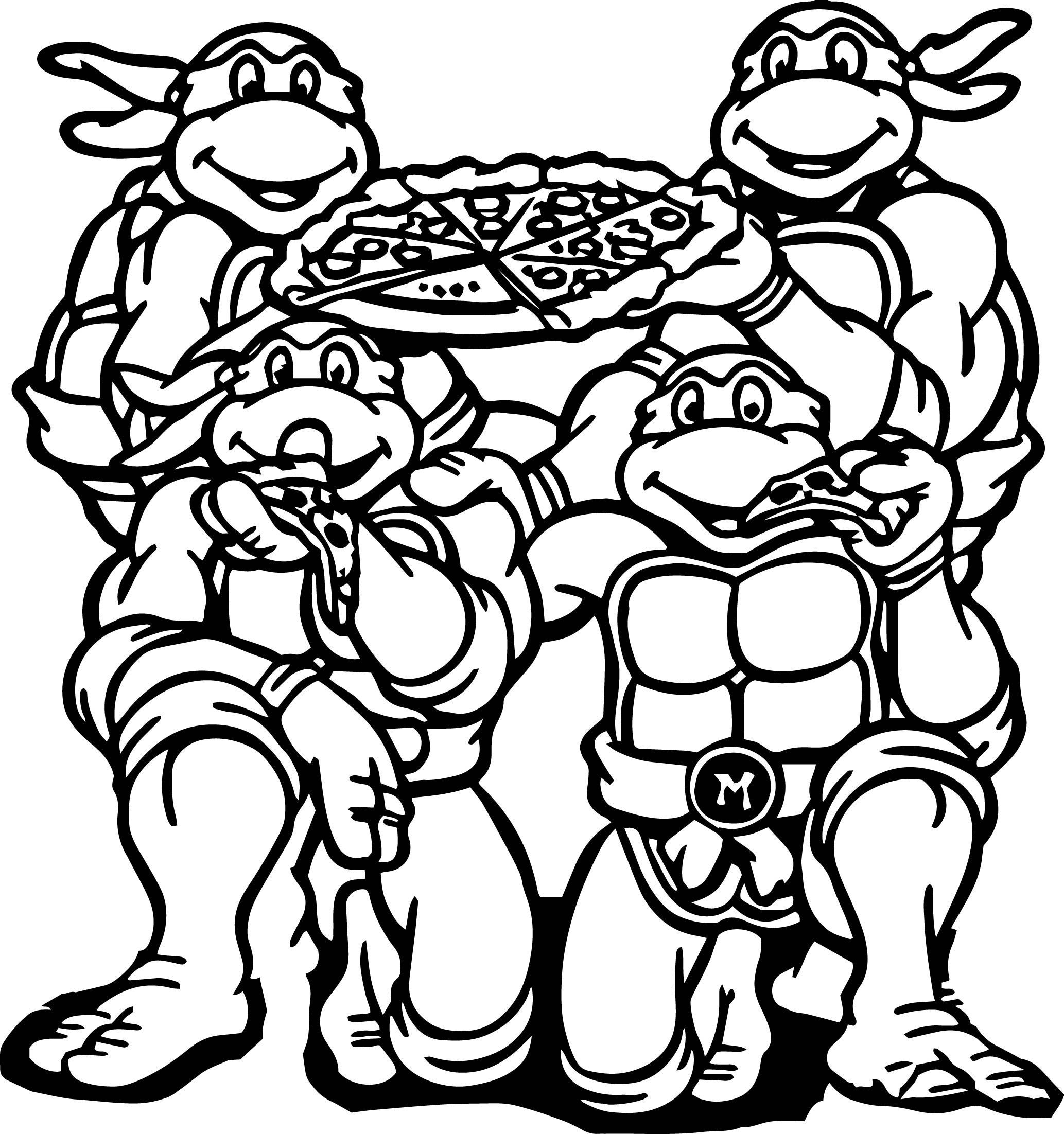 Ninja Turtle Coloring Pages Online - High Quality Coloring Pages