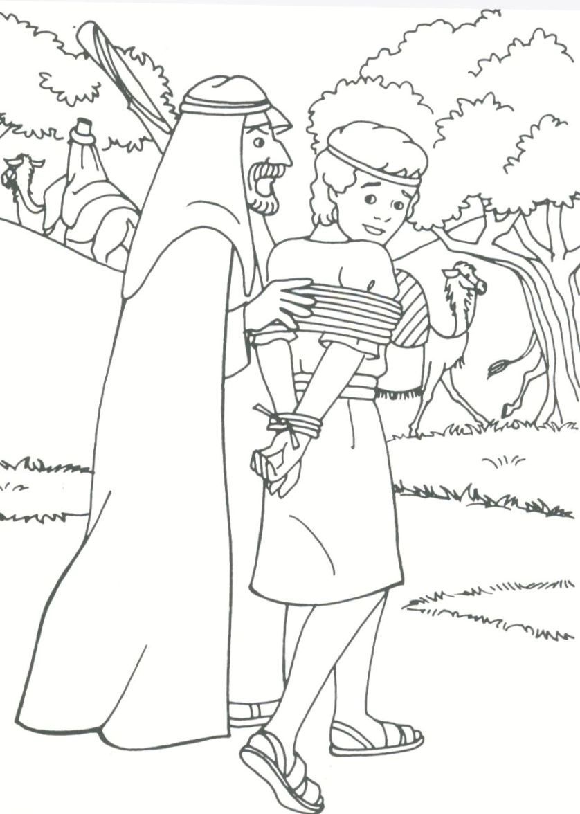 Joseph the patriarch Coloring Pages | Joseph the patriarch drawings