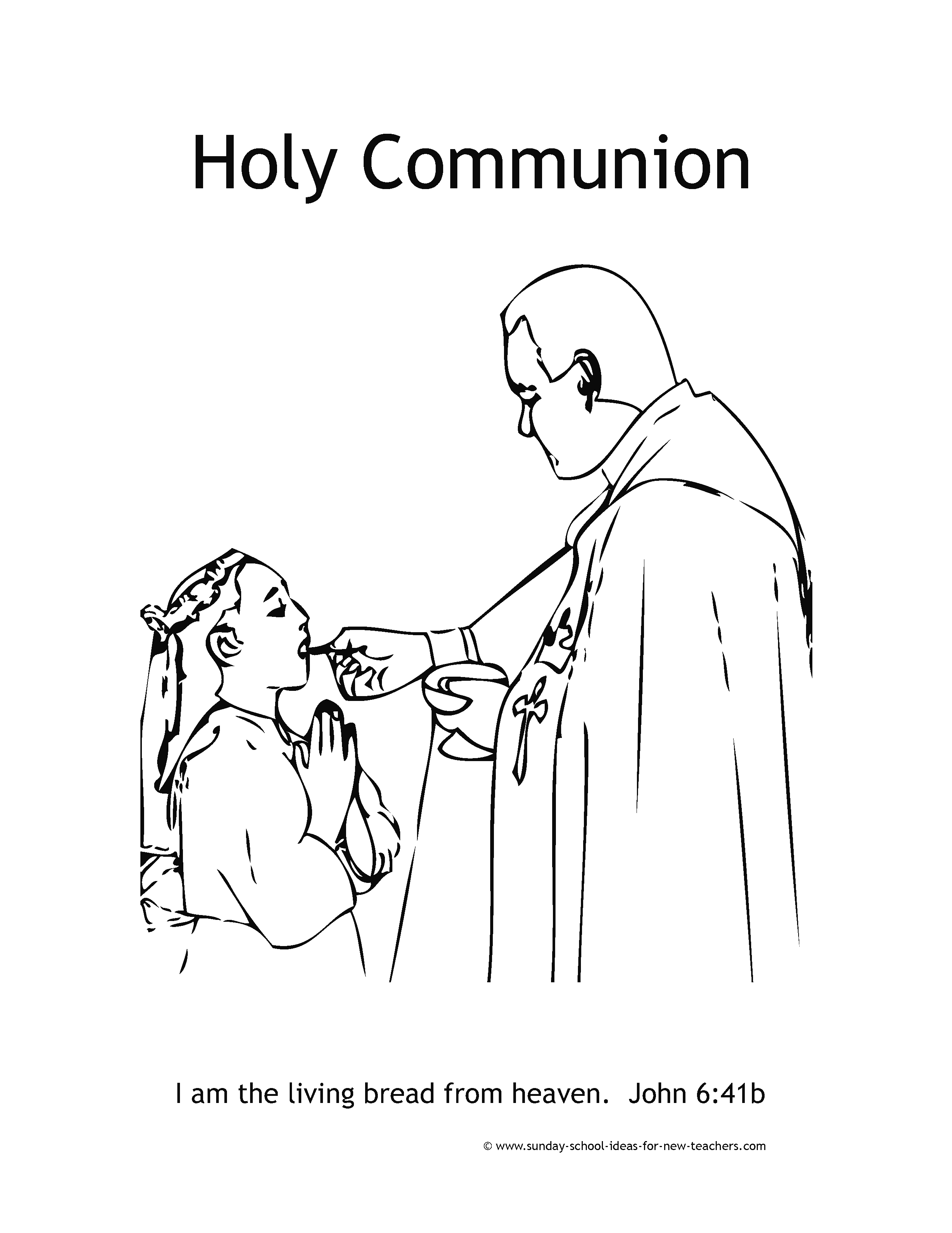 7 Sacraments Communion Coloring Pages Coloring Pages For All Ages