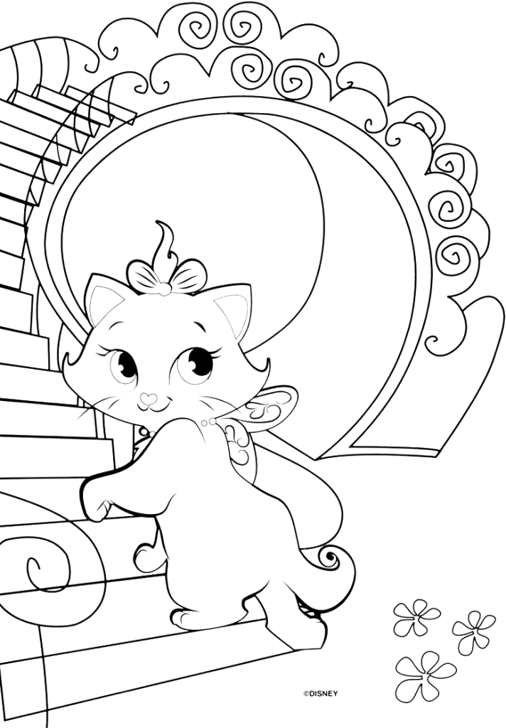 The Aristocats Coloring Pages Online - Coloring Page