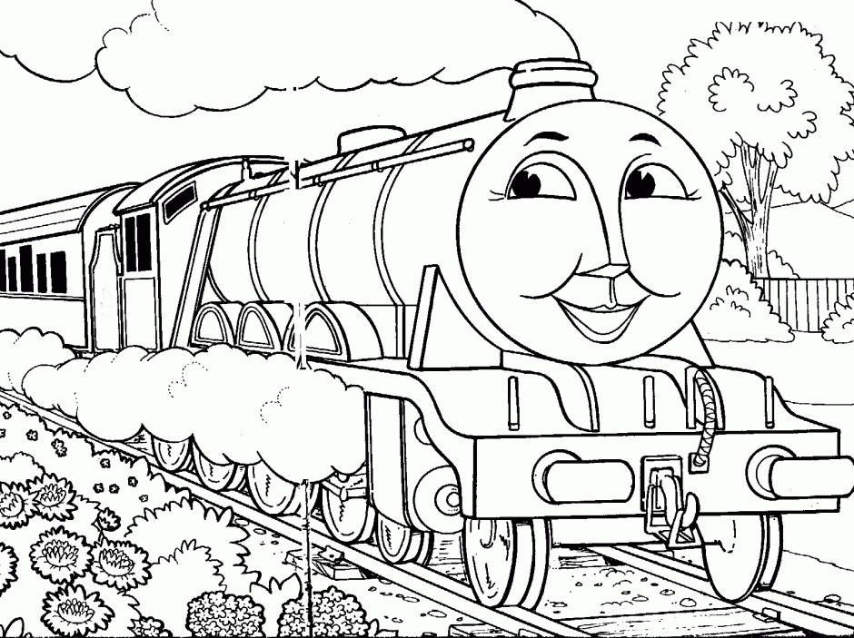 thomas the train coloring pages printable. thomas train coloring ...