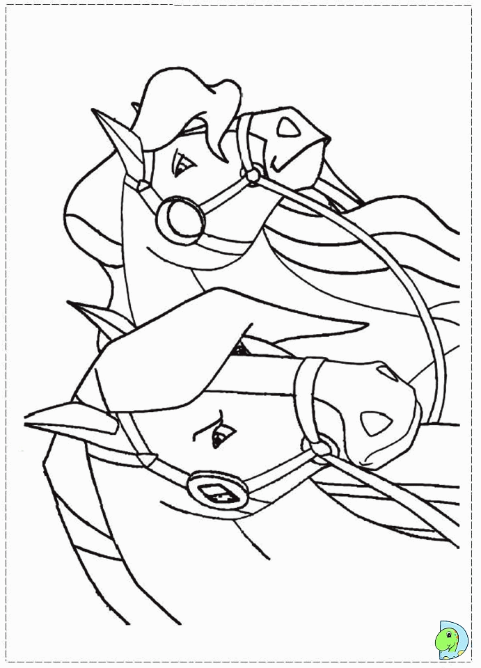 Calypso Of Horseland Coloring Pages - Coloring Pages For All Ages