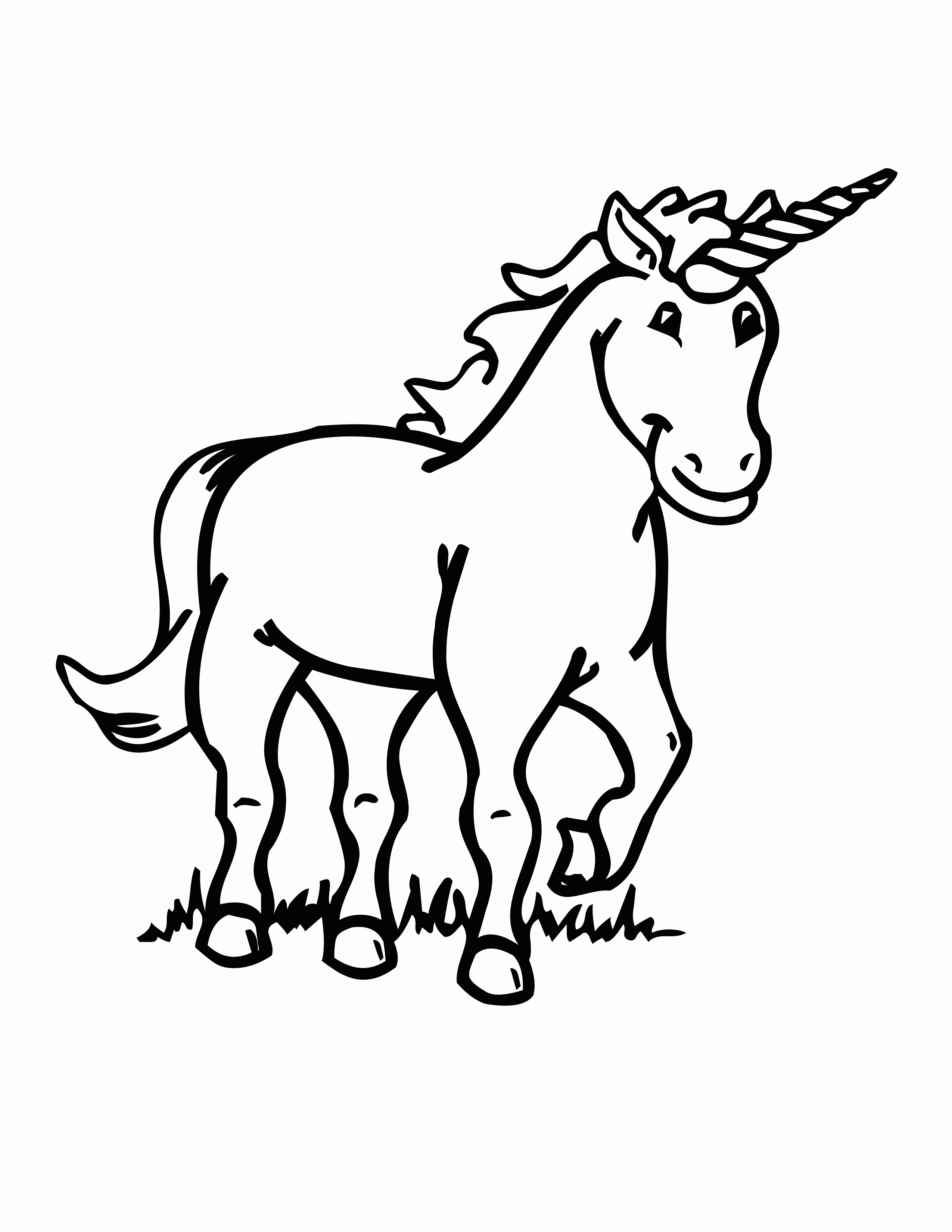 unicorn-cartoon-coloring-pages-coloring-home