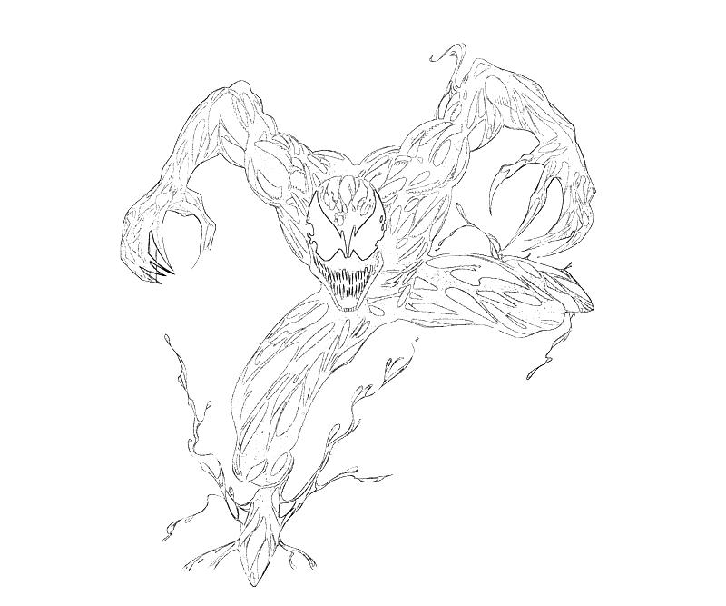 Free Carnage Coloring Pages - Coloring Home
