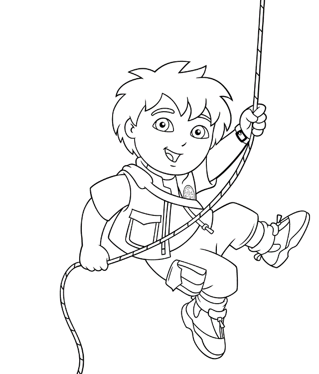 diego Colouring Pages (page 2)