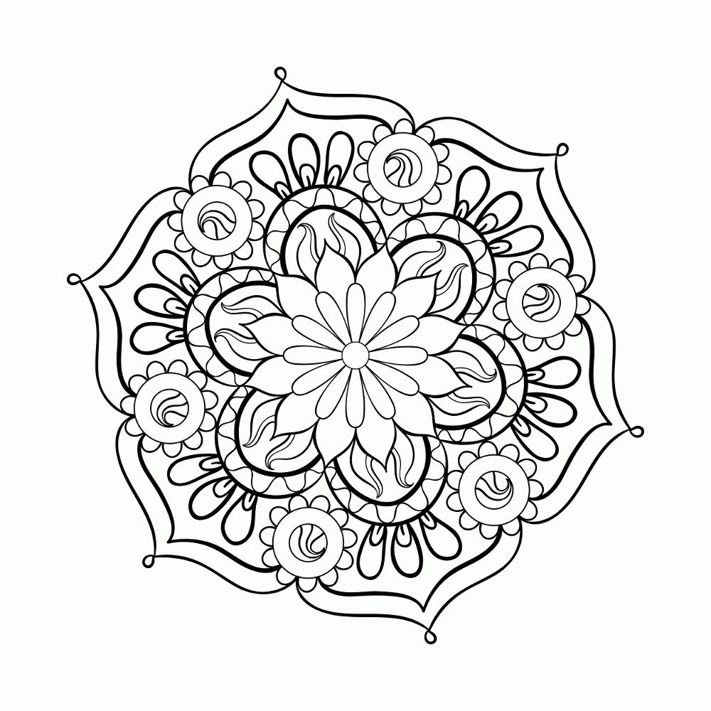 Adult Coloring Pages Paisley - Coloring Home