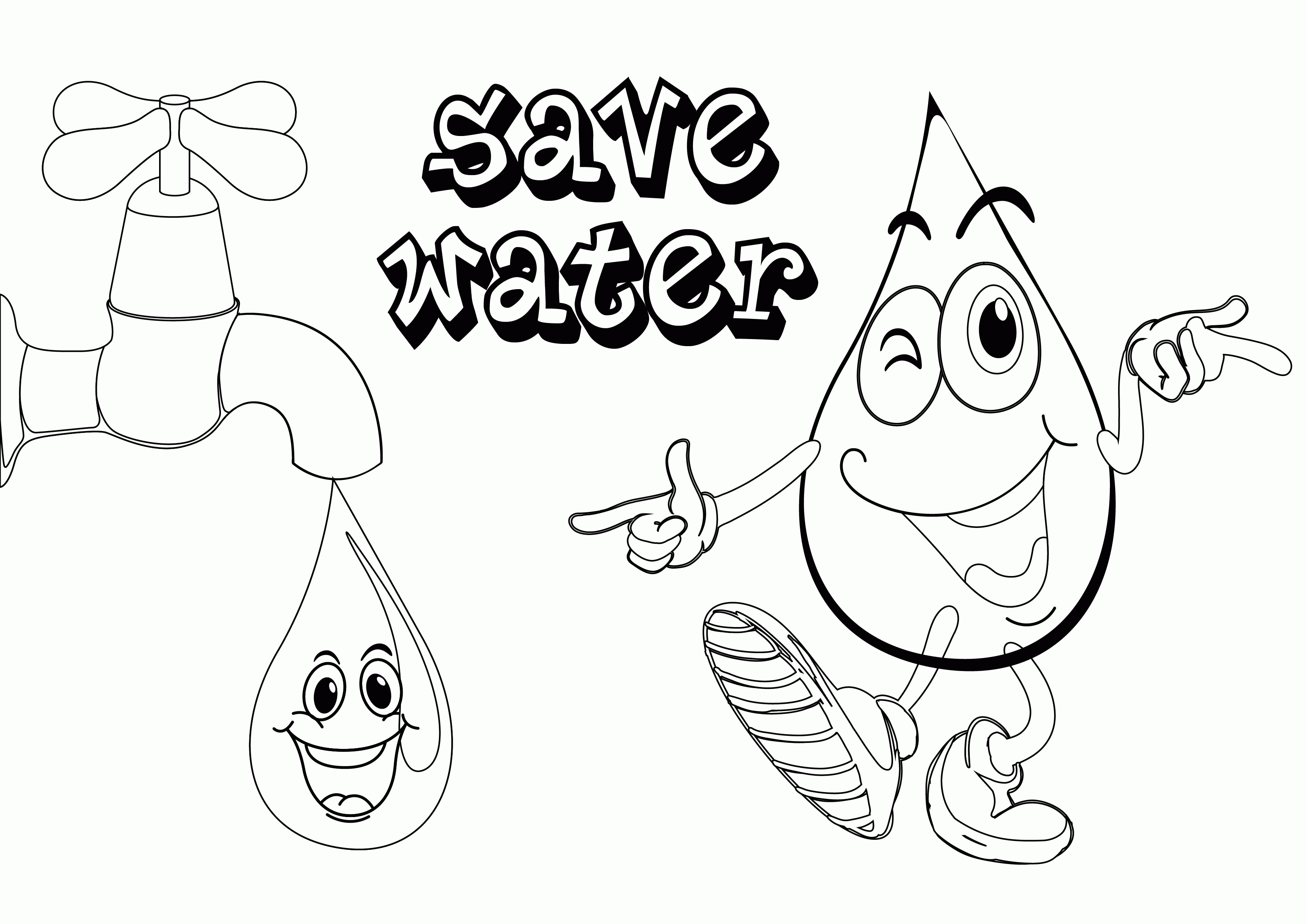 Save Earth Coloring Pages Coloring Home