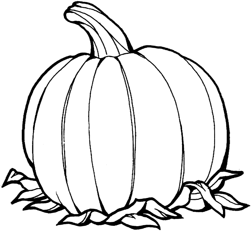 Best Pumpkin Outline Printable #22956 - Clipartion.com