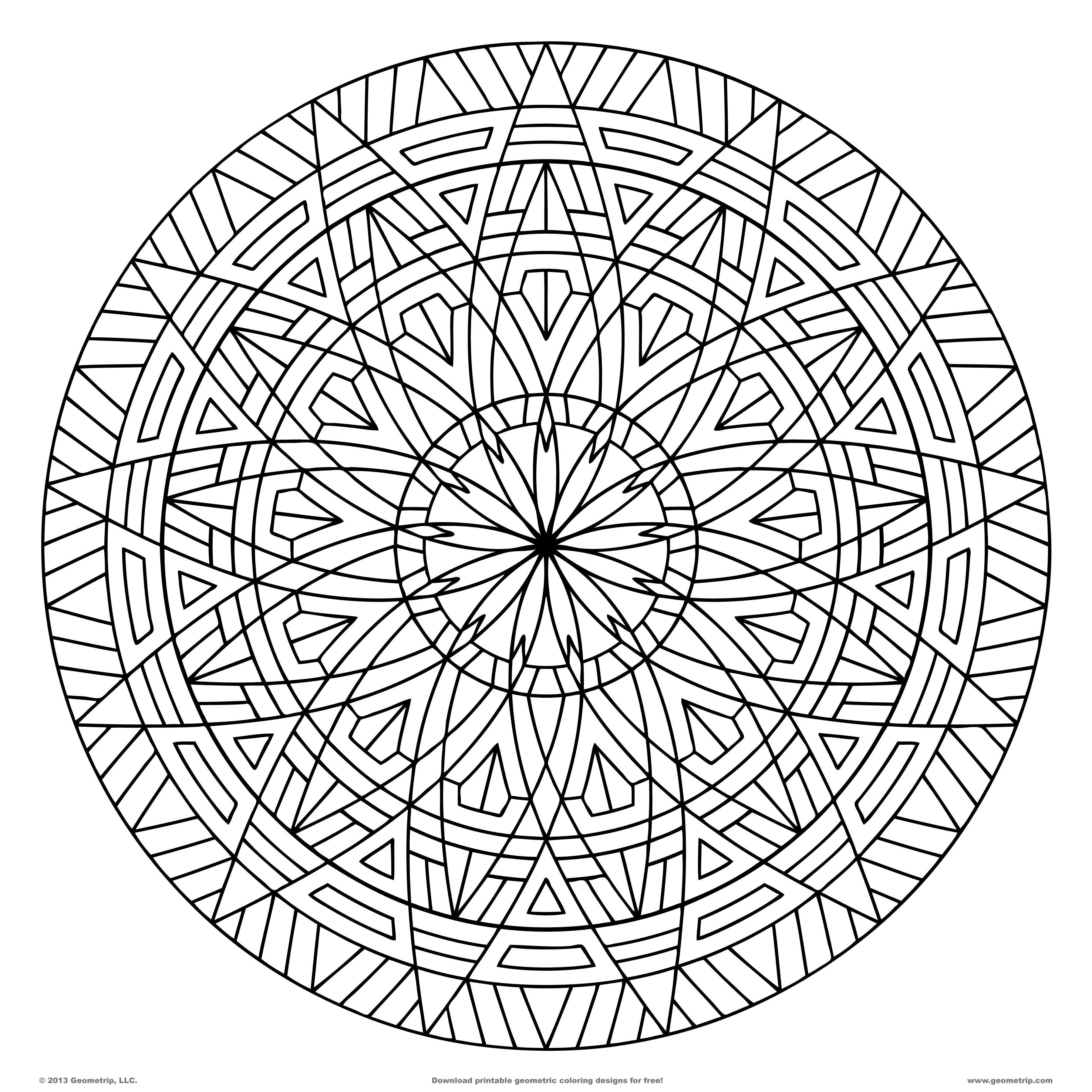 Pattern Coloring Pages For Adults Coloring Home