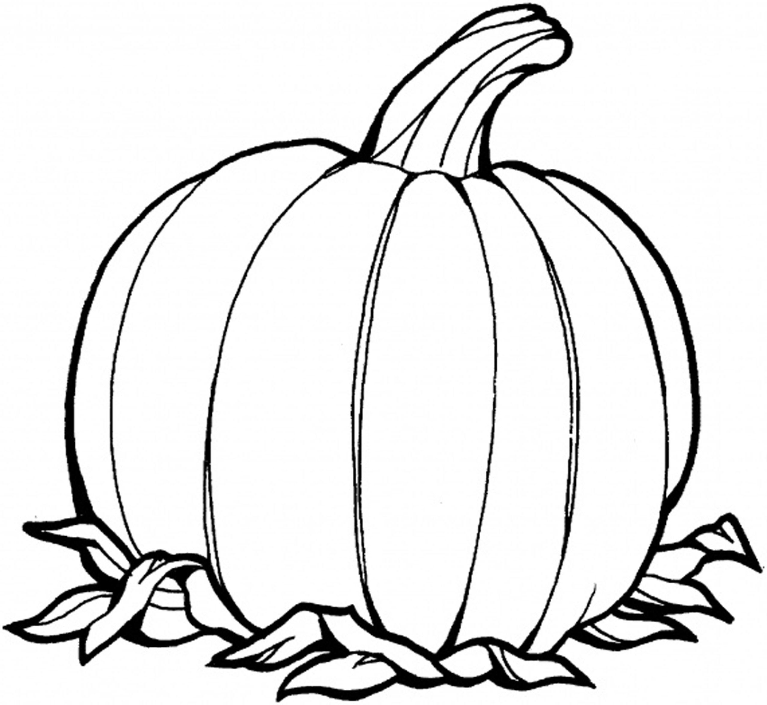 COLORING PAGE PUMPKINS - Coloring Home