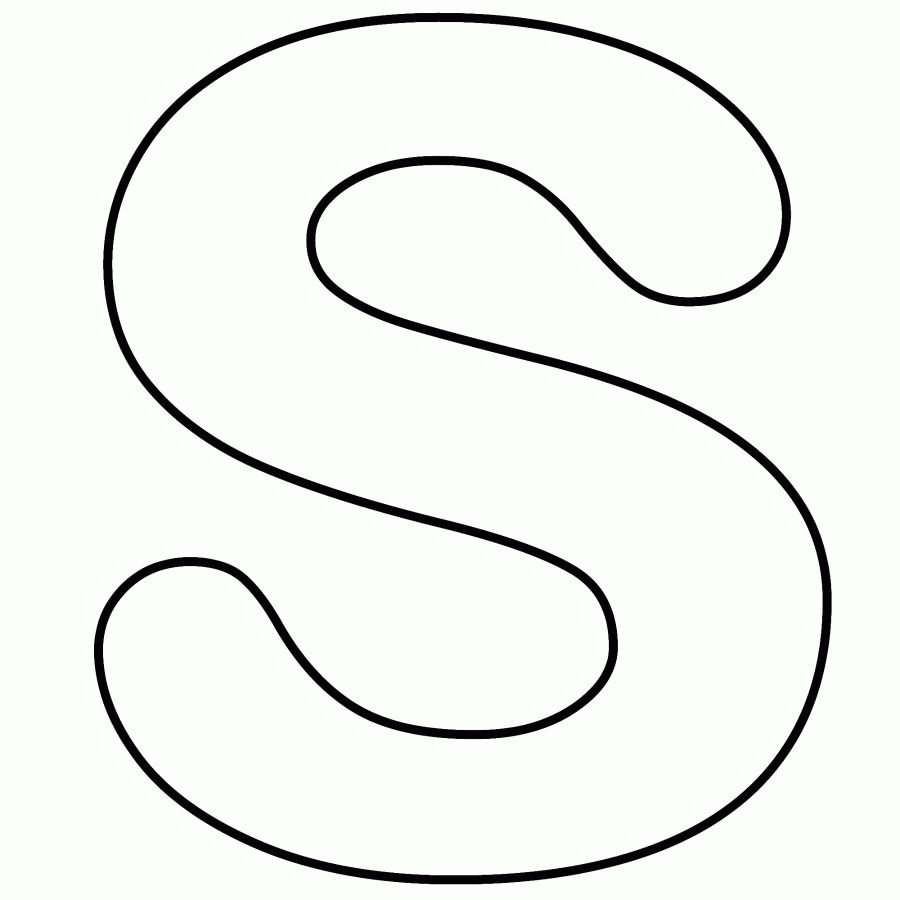 Coloring Pages Letter S - Coloring Home