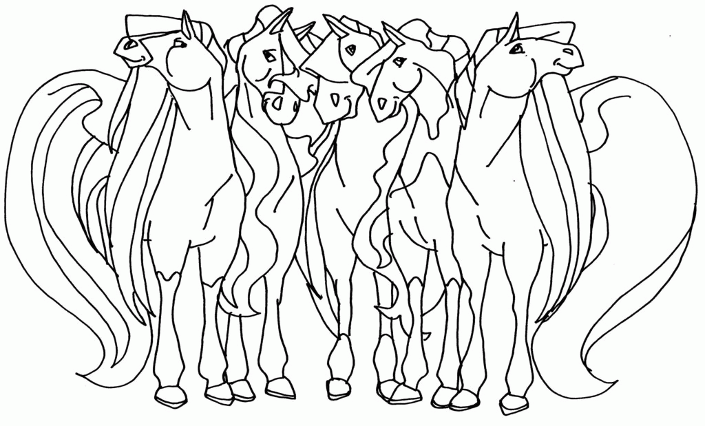 Horseland Coloring Book Pages - High Quality Coloring Pages