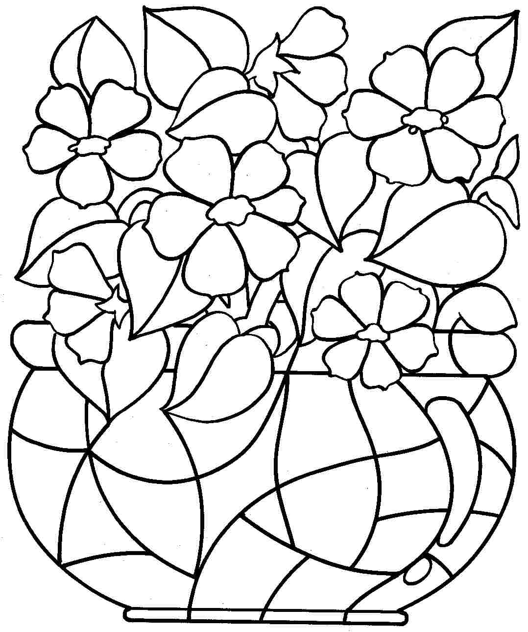 Free Printable Spring Coloring Pages For Adults - Coloring ...