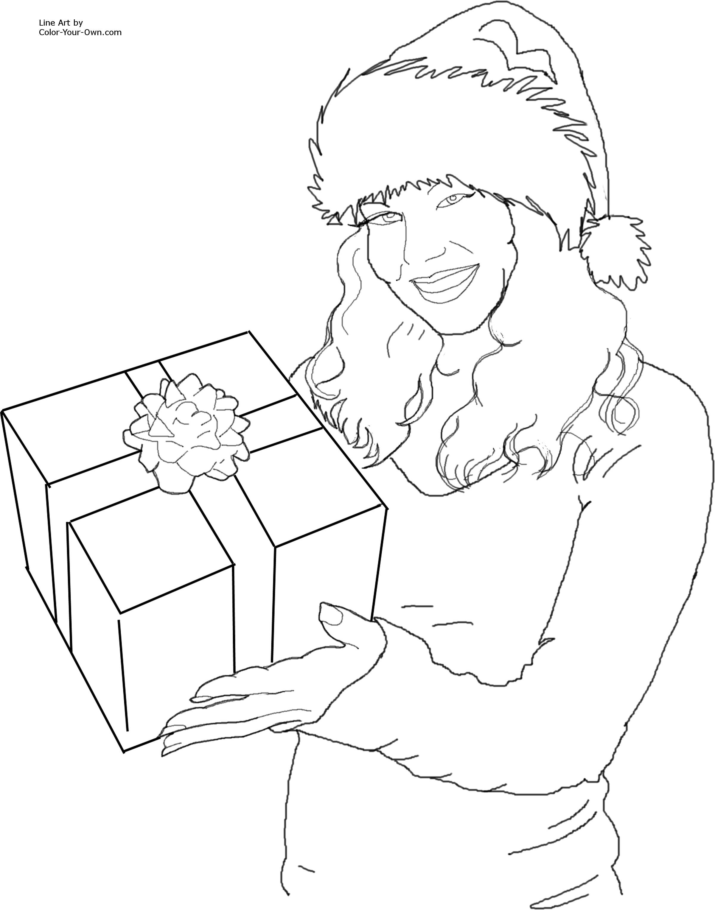New Christmas coloring page for 2009 | Coloring Pages Blog