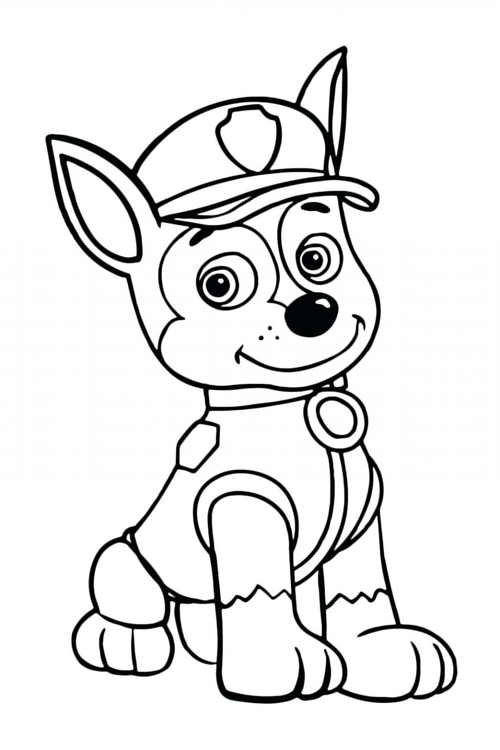 Coloring Page ~ Paw Patrol Coloring Games ...