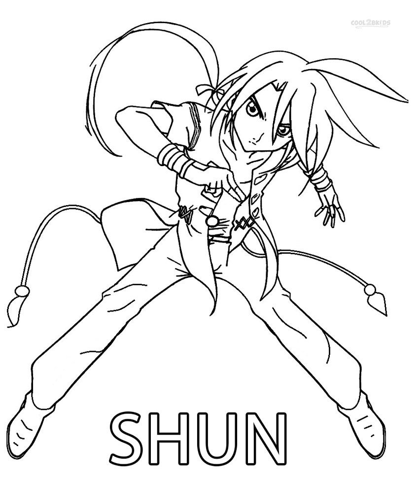 Printable Bakugan Coloring Pages For Kids | Cool2bKids