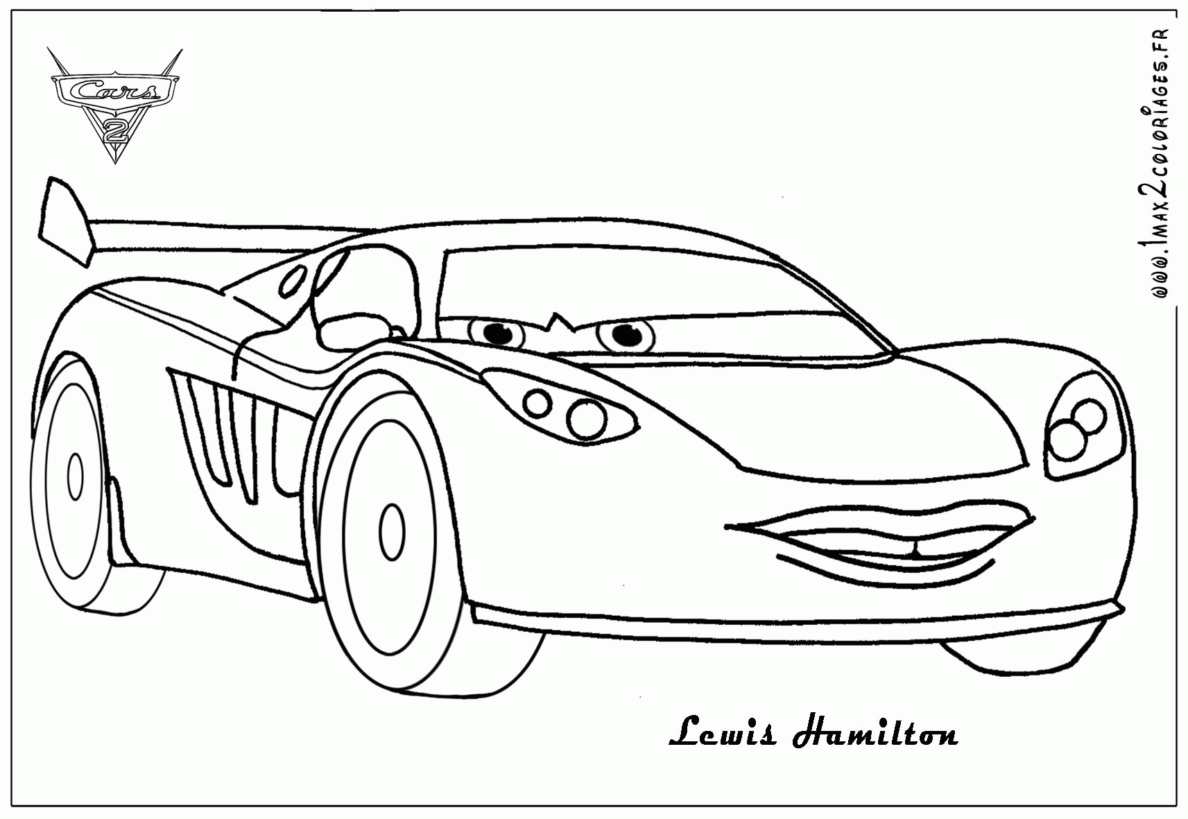 cars 2 coloring pages - High Quality Coloring Pages
