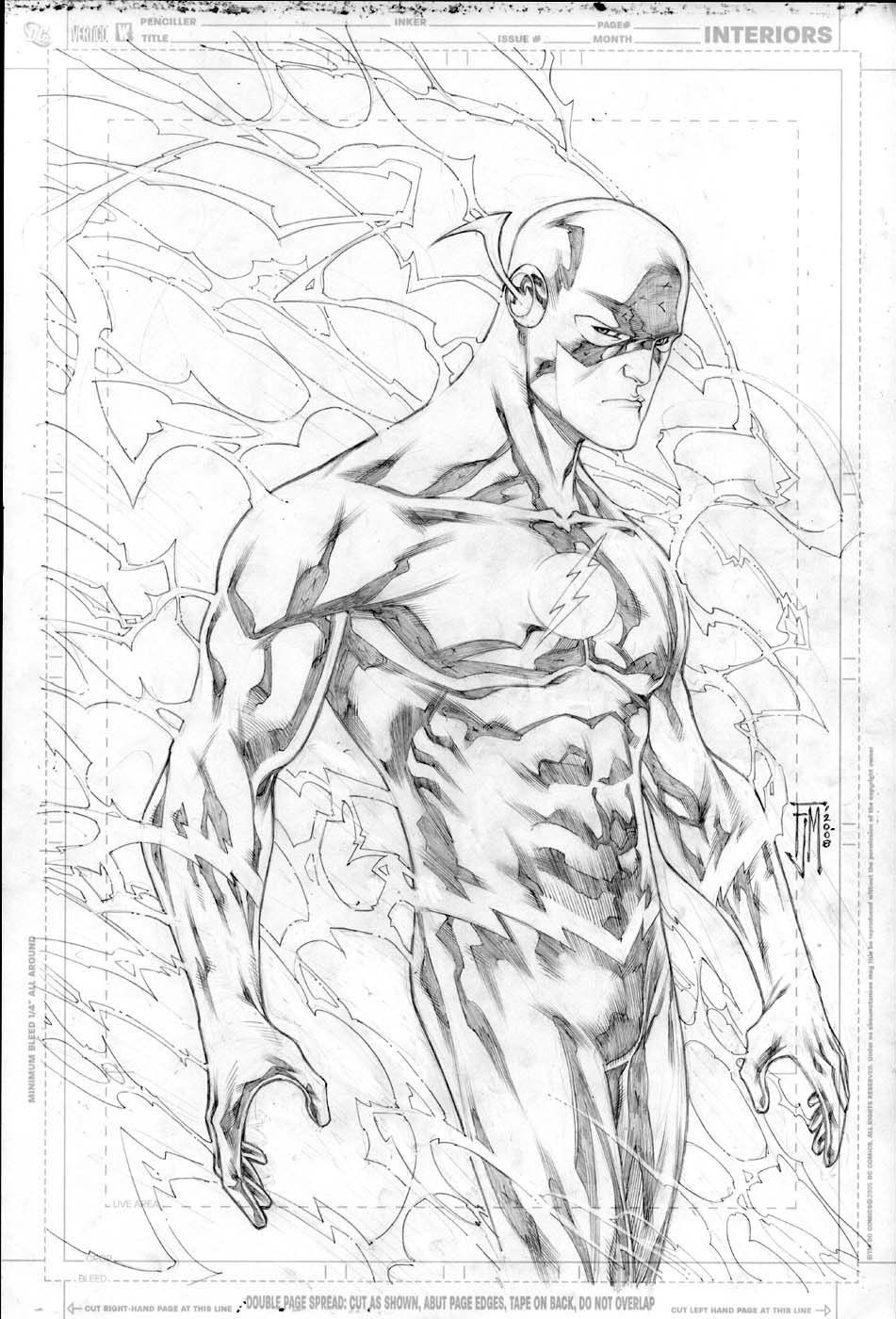Dc Comics The Flash Coloring Pages The Flash Coloring ...