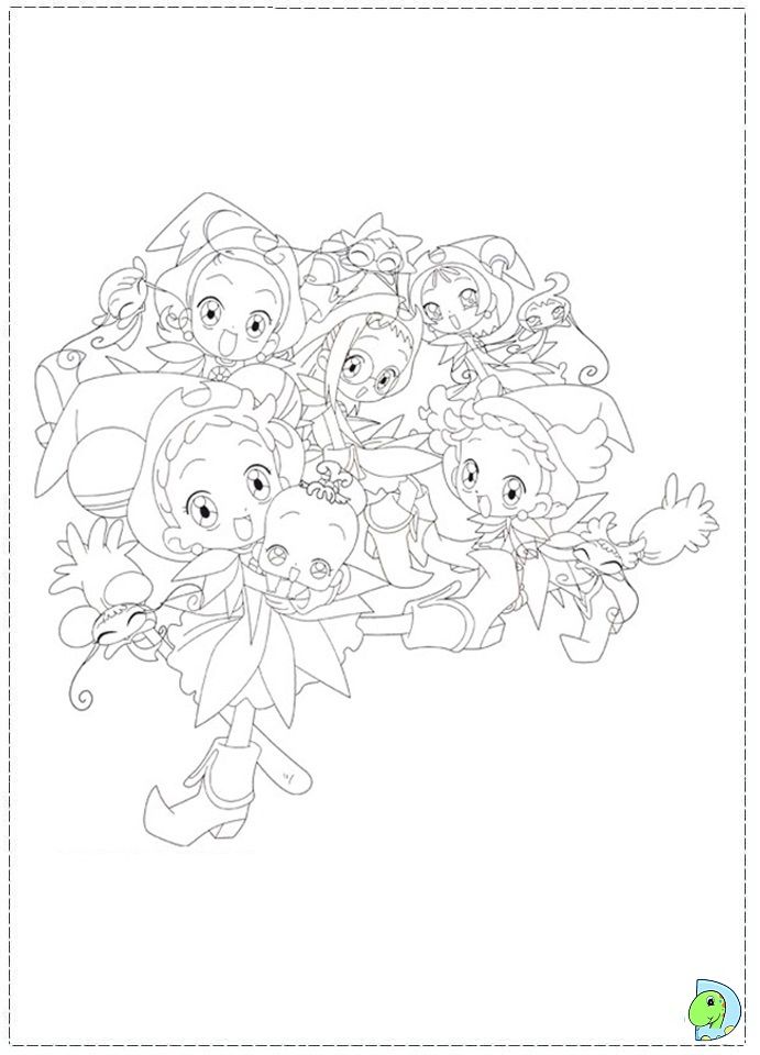 magical doremi coloring pages - photo #19