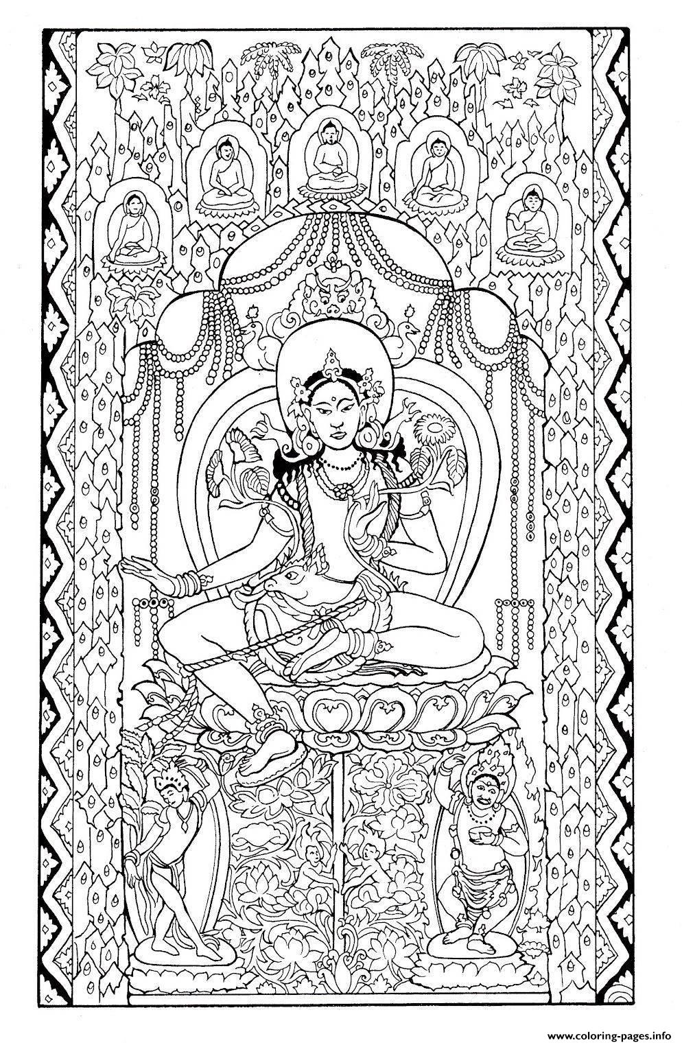 Print adult egypt lighthouse of alexandria Coloring pages