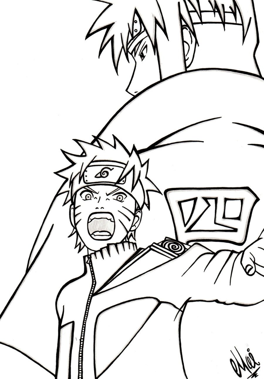 Naruto Coloring Pages Pdf - Coloring Home