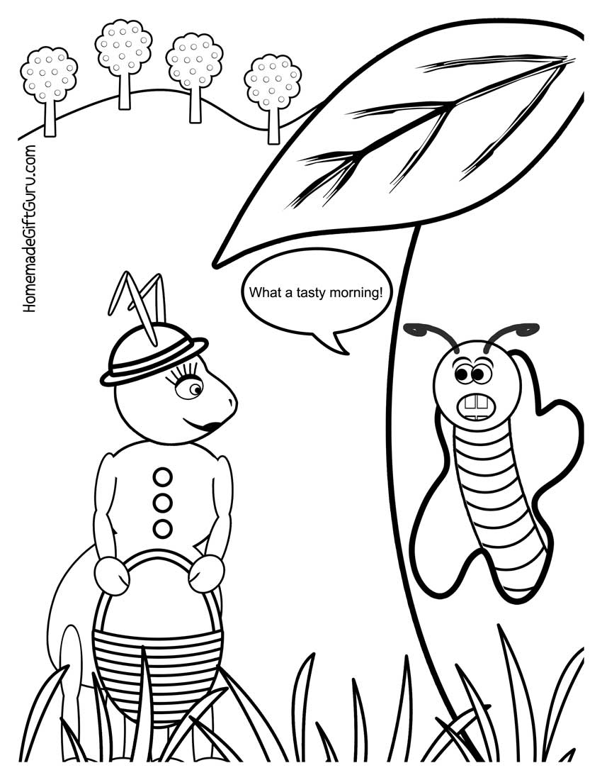 Picnic Ants Coloring Pages - High Quality Coloring Pages