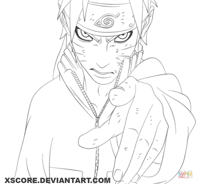 naruto coloring pages images of tracing - photo #13