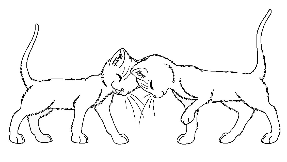 Warrior Cat Coloring Pages Mates