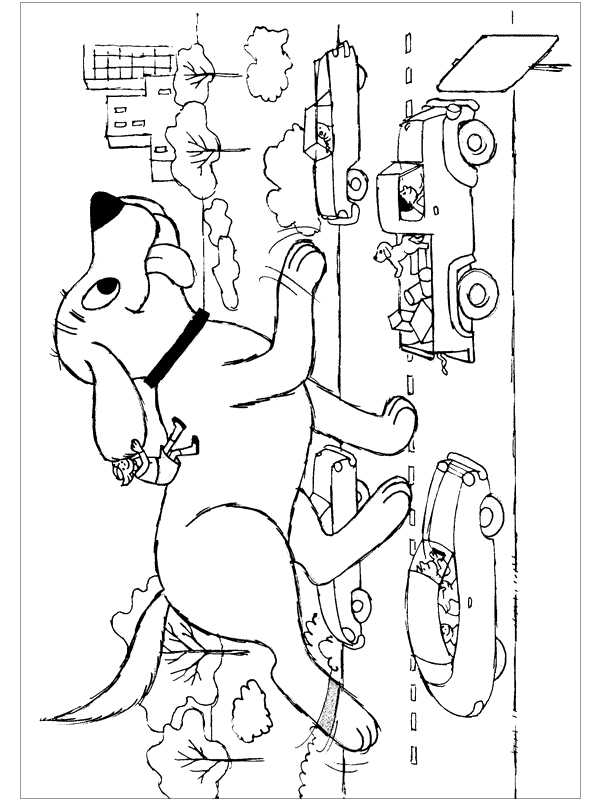 Clifford Coloring Pages To Print Coloring Home