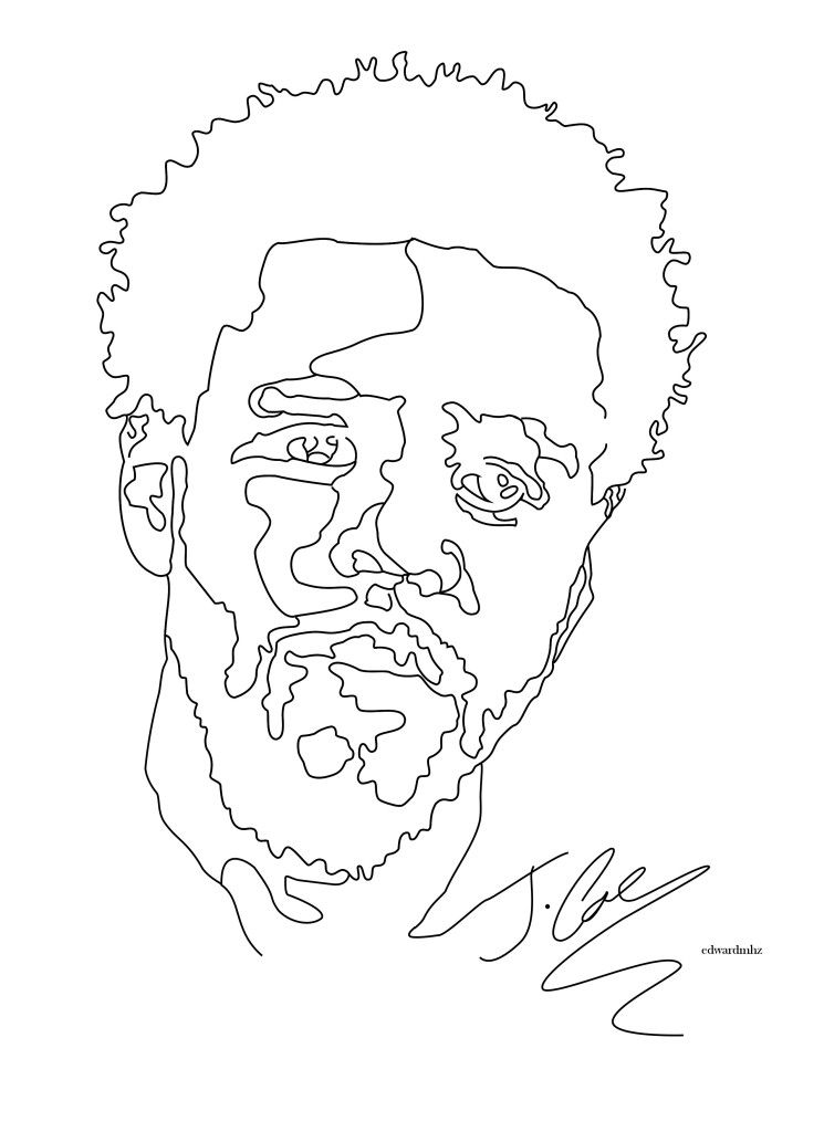 J.Cole- nyasha-e.com | J cole drawing ...