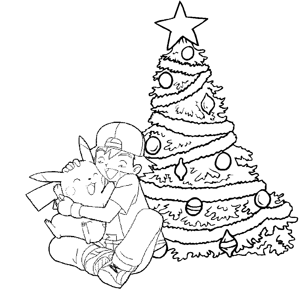 Pokemon Christmas Coloring Pages - Get ...