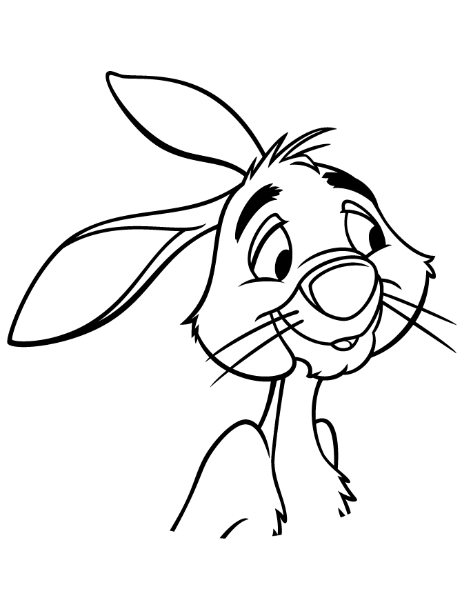 rabbit go home coloring pages - photo #9