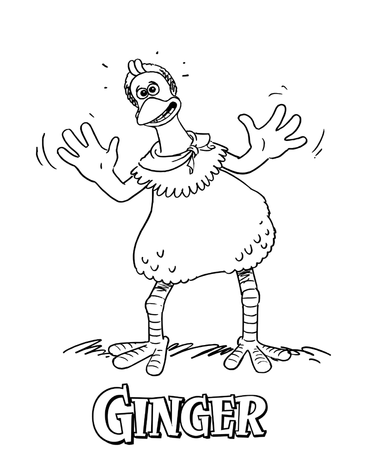 Chicken Run Coloring Pages - Free Printable Coloring Pages | Free 