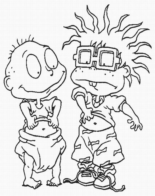 Coloring Pages Online: Rugrats Coloring Pages
