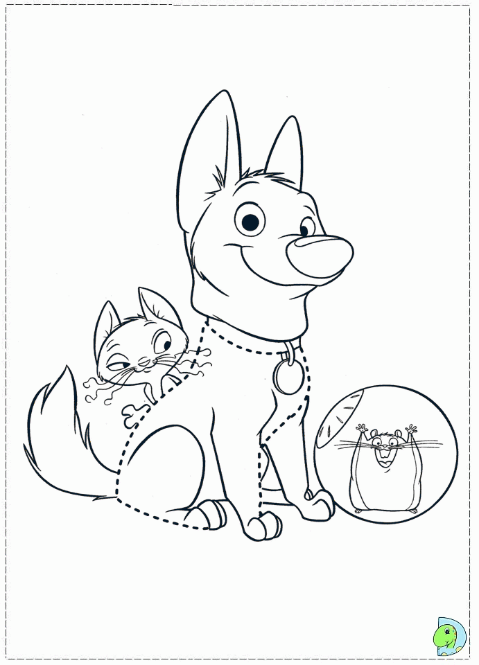 Bolt Coloring Pages Coloring Home